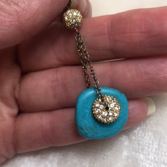 Nordstrom Turquoise Drop Earrings - Picture 4 of 6